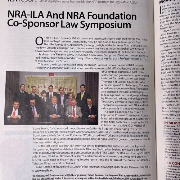 American Rifleman NRA Magazine February 2011 Vol 159 u No 2 National Rifle Assoc - Picture 12 of 12
